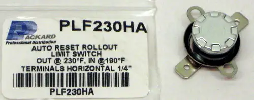 PLF230HA L230-40 Limit Thermostat Flush Mount For Furnace Unit Heaters