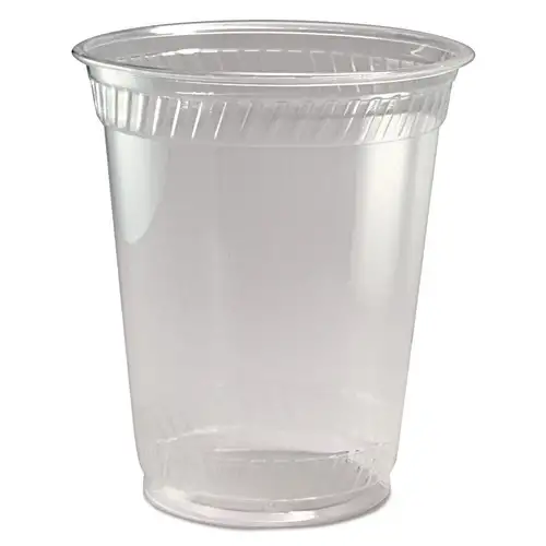 Fabri-Kal 50-Piece/Sleeve, 20 Sleeves/Carton Kal-Clear 12 - 14 oz. PET Cold Cups - Clear