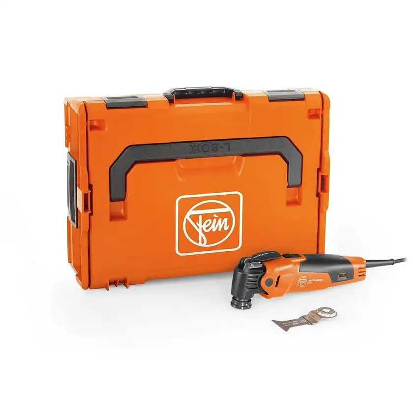 Fein MultiMaster MM 500 Plus Corded Oscillating Multitool with L-Boxx and E-Cut Saw Blade - 72296769090