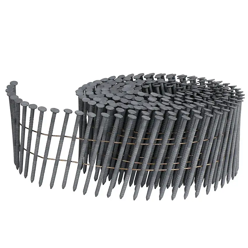 Freeman 3600-Piece 15 Degree 2-1/4 in. Wire Collated Exterior Galvanized Ring Shank Coil Siding Nails - SNRSHDG92-225WC