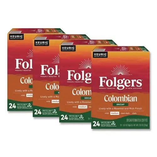 Folgers Coffee K-Cups - Colombian Decaf (96/Carton)