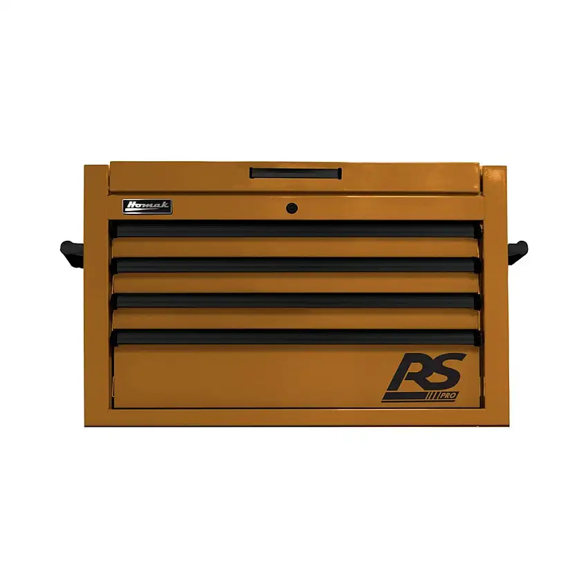 Homak RS Pro 36 in. 4-Drawer Top Chest - Orange - OG02036040