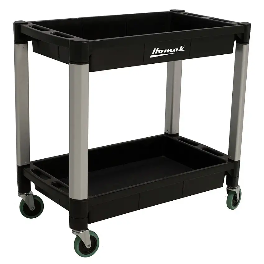 Homak 2-Shelf 30 in. x 16 in. Utility Cart - PP06032021