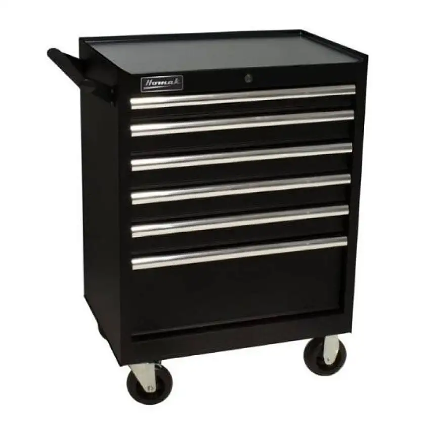 Homak SE Series 27 in. 6-Drawer Roller Cabinet - TBK4027060