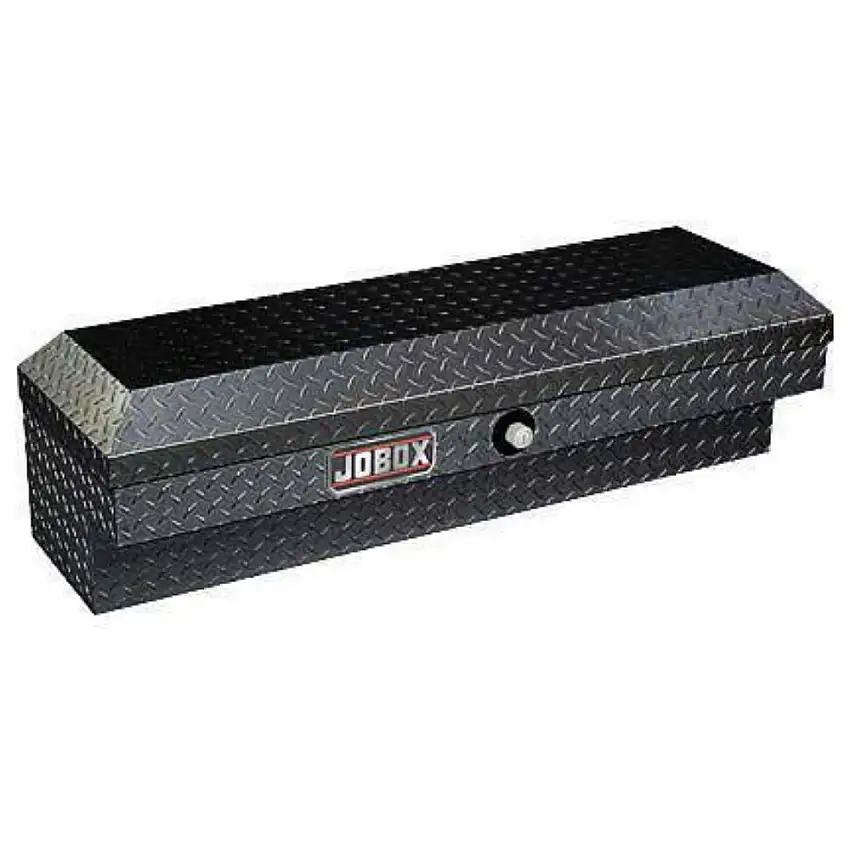 JOBOX 47 in. Long Aluminum Innerside Truck Box - Black - JAN1444982