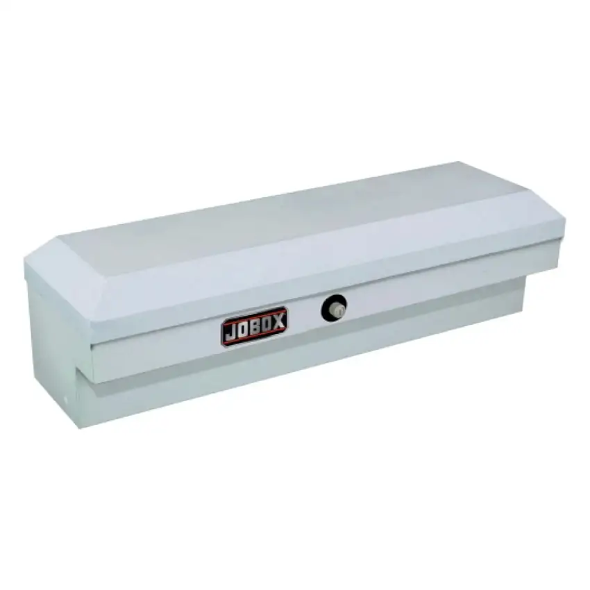 JOBOX 58 in. Long Steel Innerside Truck Box - White - JSN1506980