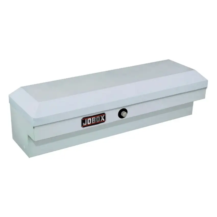 JOBOX 86 in. Long Steel Innerside Truck Box - White - JSN1507980
