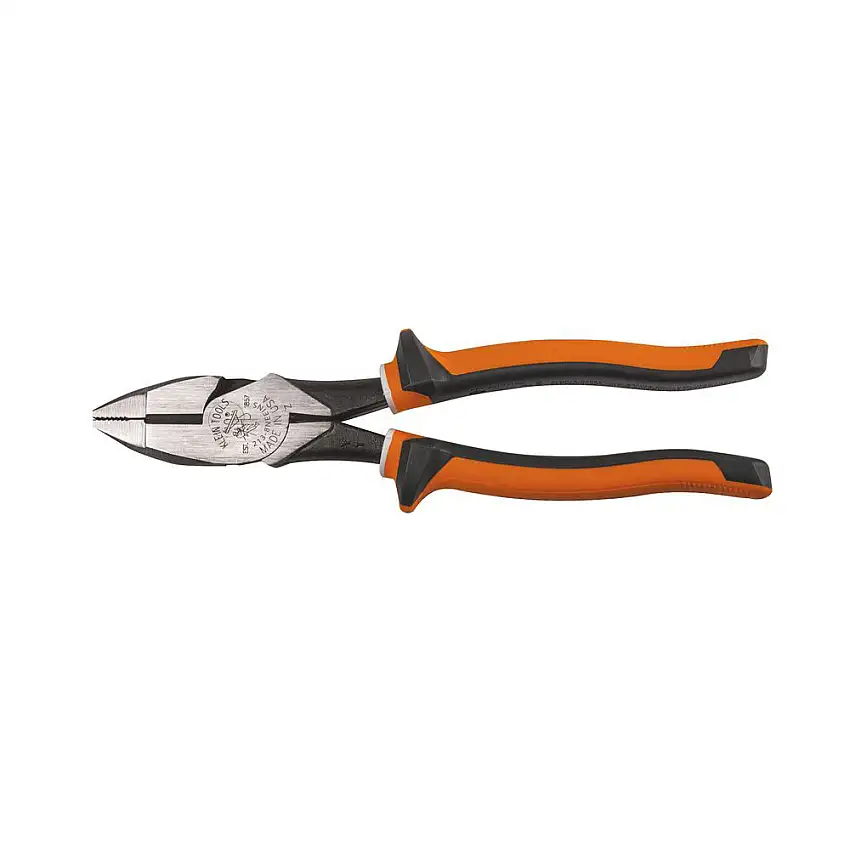 Klein Tools 8 in. Slim Handle Side Cutters Insulated Pliers - 2138NEEINS