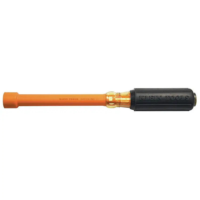 Klein Tools 6 in. Hollow Shaft 5/8 in. Insulated Nut Driver - 646-5/8-INS
