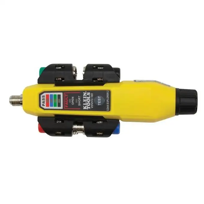 Klein Tools VDV512-101 Coax Explorer 2 Cordless Tester Kit with Cable Tester/ Wire Tracer/ Coax Mapper