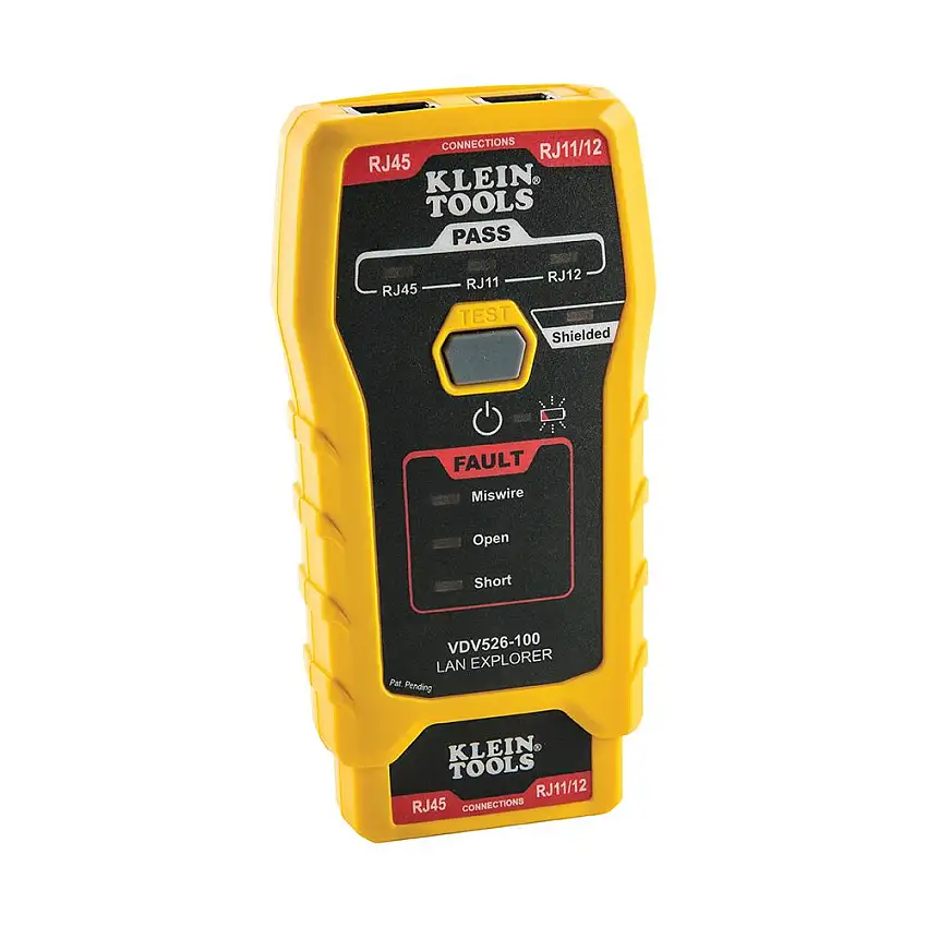 Klein Tools LAN Explorer Cordless LAN Cable Tester/ VDV Tester Kit with Remote - VDV526-100