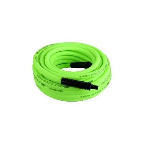Legacy Mfg. Co. 1/2 in.  x 50 ft. Flexzilla ZillaGreen Air Hose with 1/2 in. MNPT Ends & Bend Restrictors - HFZ1250YW4
