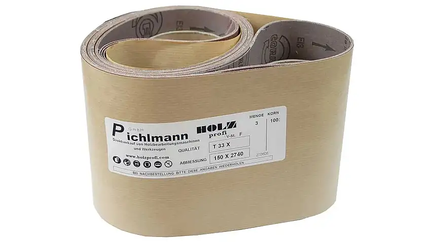 Line sanding belt 2770x150mm K80 for ES6108