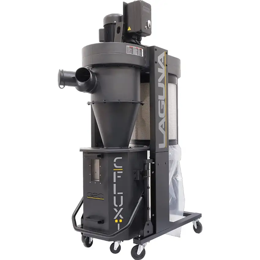 Laguna Tools C l Flux 1 1.5 HP 110V Cyclone Dust Collector - MDCCF15110