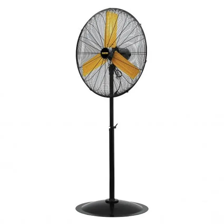 Master 120V Variable Speed High Velocity 24 in. Corded Oscillating Pedestal Fan - MAC-24POSC