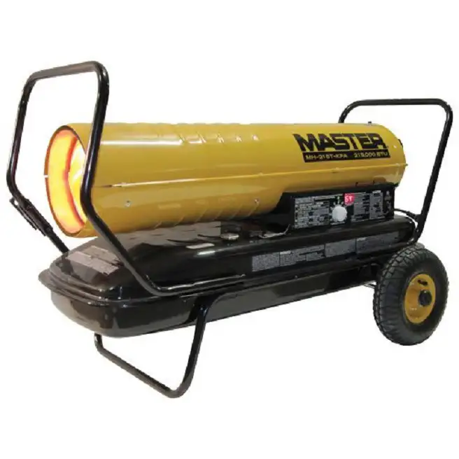 Master 215,000 BTU Kerosene Forced Air Heater with Thermostat - 215TMHD-KFA