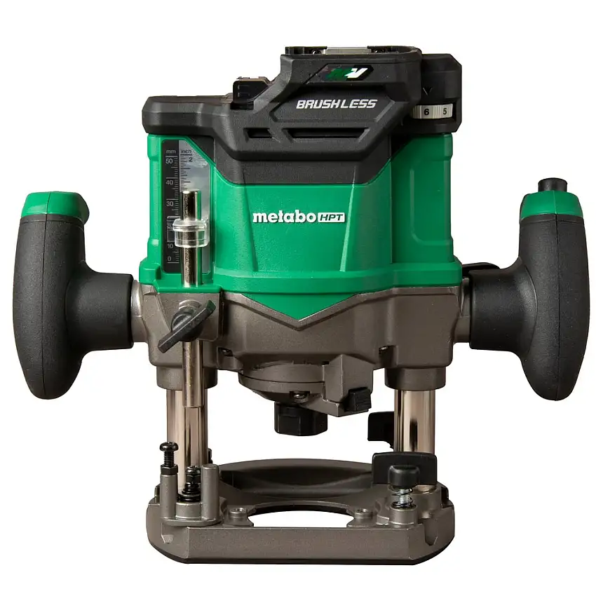 Metabo HPT 36V Lithium-Ion Brushless Variable Speed Cordless Plunge Router (Tool Only) - M3612DAQ4M