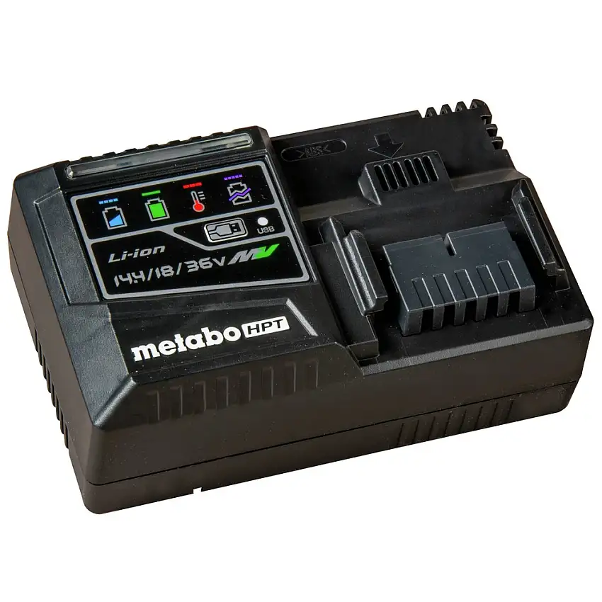 Metabo HPT 18V/36V Lithium-Ion Rapid Charger - UC18YSL3Q1YM
