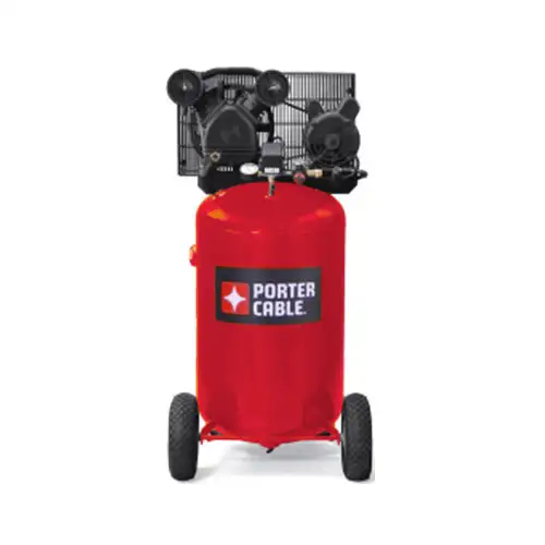 Porter-Cable /240V 1.6 HP Single Stage 30 Gal. Oil-Lube Vertical Portable Air Compressor - PXCMLC1683066