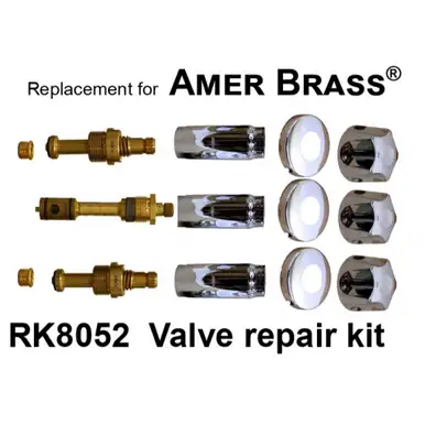 For American Brass RK8052 3 Valve Rebuild Kit