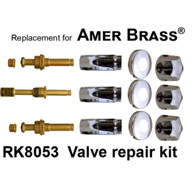 For American Brass RK8053 3 Valve Rebuild Kit