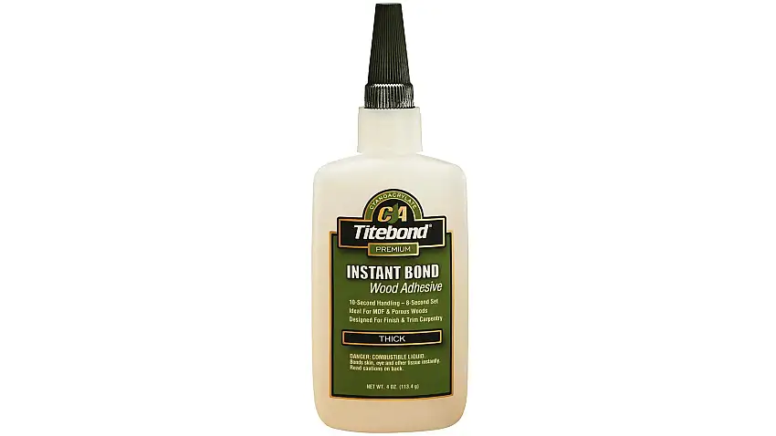 Titebond Instant Bond Wood Adhesive Thick - 59 ml