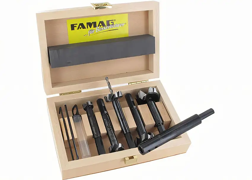 Bormax Prima 6 Piece Forstner bit set