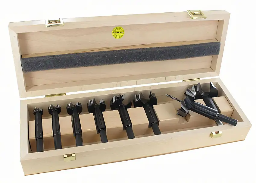 Bormax Prima 8 Piece Forstner bit set