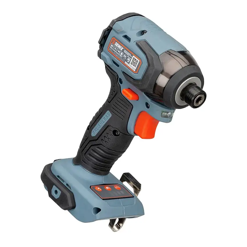 Senix X2 20V Max Lithium-Ion Brushless 1/4 in. Cordless Impact Driver (Tool Only) - PDIX2-M2-0
