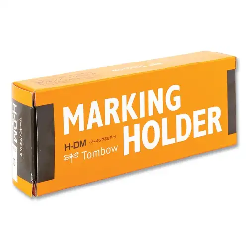 Tombow 4.4 millimeter Wax-Based Marking Pencil - White Wax/Navy Blue Barrel (10/Box)