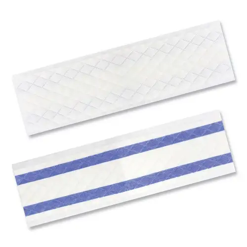 Unger Excella 18.5 in. x 5 in. Single-Use Spunlace Mop Pad - White