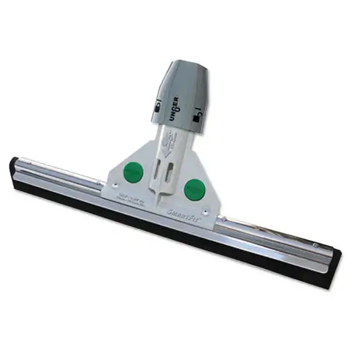 Unger Water Wand 30 in. Wide Blade 4 in. Handle Heavy Duty Squeegee with Socket and Twin Foam Rubber Blades