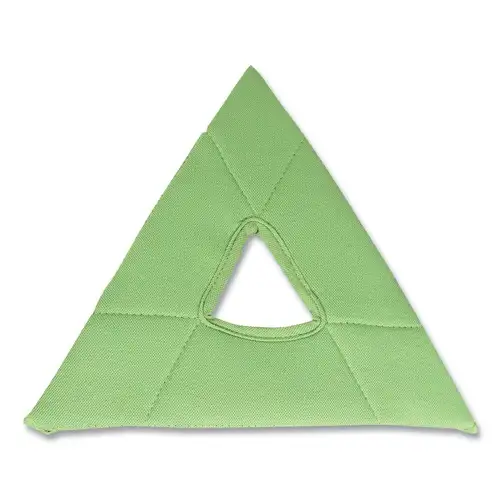 Unger 10.25 in. x 9 in. Glass Cleaning Pads - Green (5/Pack)