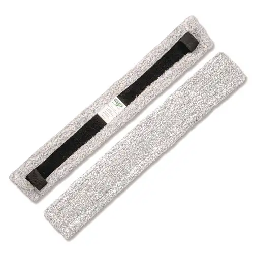 Unger VisaVersa Pro 14 in. Microfiber Replacement Pad - Light Gray (10/Carton)