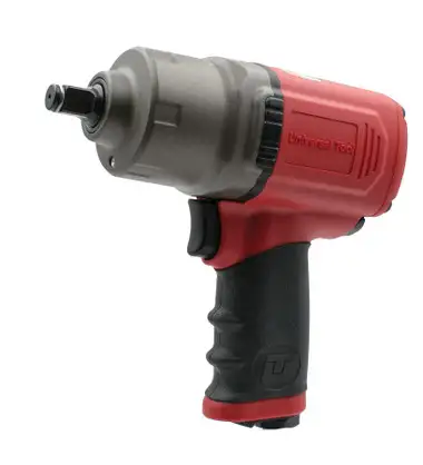 Universal Tool UT8165R 1/2" Composite Impact Wrench | 800 (ft.-lb.) Max Torque | 9,000 RPM | Handle Exhaust