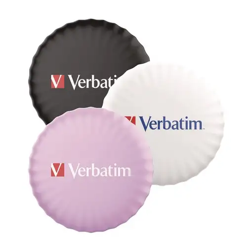 Verbatim My Finder Bluetooth Coin Tracker for Apple iOS - Black/Purple/White (3/Pack)