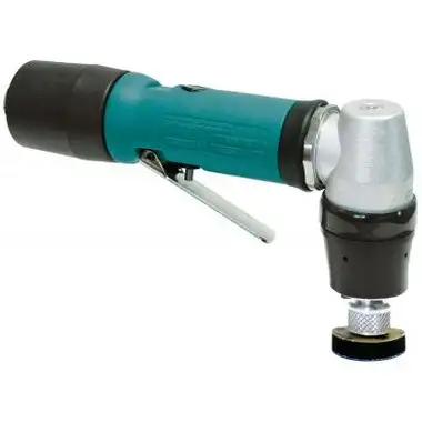 Dynabrade 58037 Right Angle Mini-Orbital Sander | 0.4 HP | 12,000 RPM | 1-1/4" Pad Size | 1/8" Orbit | Front Exhaust