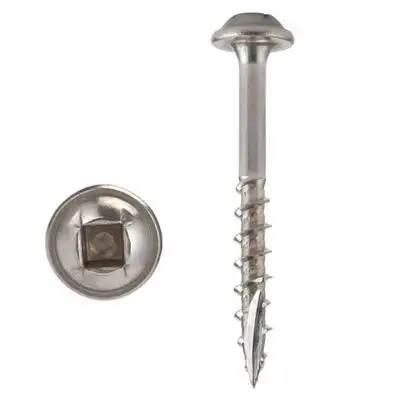 Kreg Zinc Pocket-Hole Screws 1-1/4", #8 Coarse, Washer-Head, 5000 Count (SML-C125-5000)