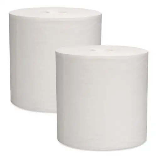WypAll L30 Center-Pull Roll 9.8 in. x 15.2 in. Towels - White (300/Roll, 2 Rolls/Carton)