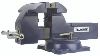 Palmgren 9629748 8" Combination Bench and Pipe Vise | 8-1/4" Jaw Opening | 1/4 - 3-1/2" Pipe Jaw Capacity | Steel